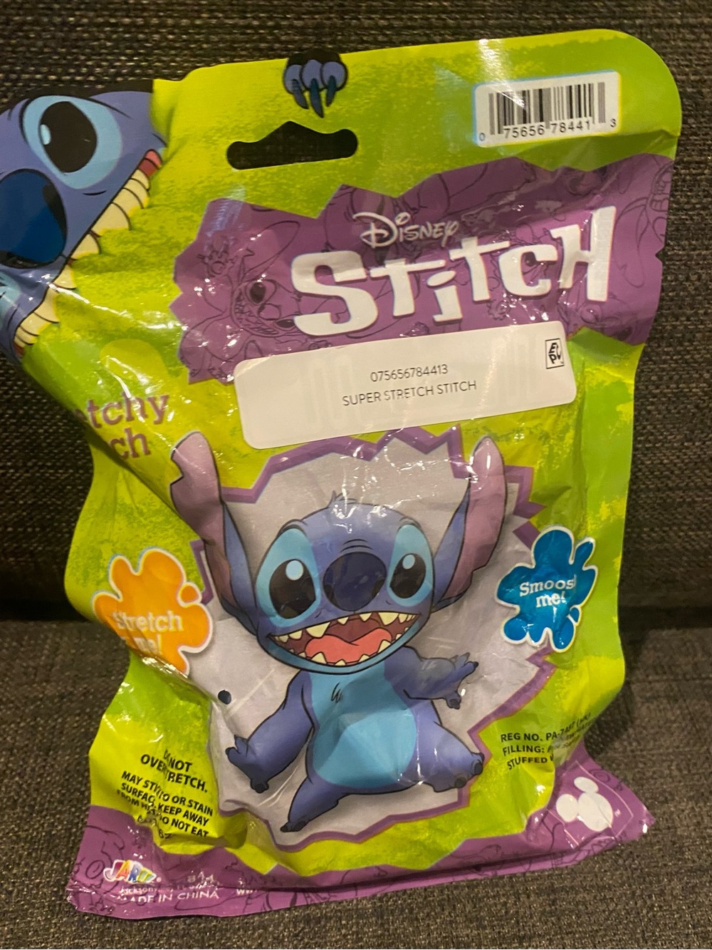 Disney Stitch Stretchy Smooshy Toy